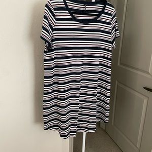 Striped cotton dress!
